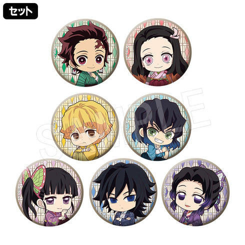 『鬼滅の刃』ぺたん娘トレーディング缶バッジ TypeA ハイカラver. 1SET/7個入【BOX】